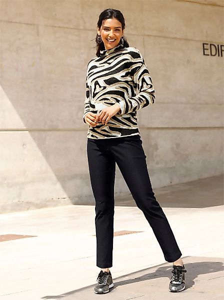 Classic Basics Jacquardpullover "Jacquard-Pullover" günstig online kaufen
