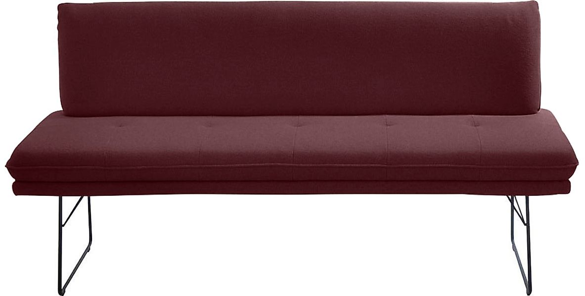 K+W Komfort & Wohnen Polsterbank 1 Stk. tlg. Spitzkissenoptik, Sitzsteppung günstig online kaufen