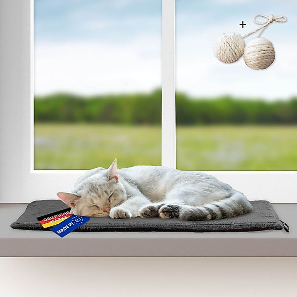 Rohrschneider Tierkissen Katzen Fensterliege selbstwärmende Katzendecke günstig online kaufen