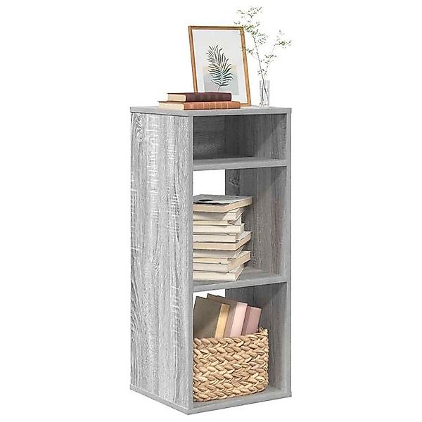 vidaXL Bücherregal Bücherregal Grau Sonoma 34x31x80 cm Holzwerkstoff günstig online kaufen