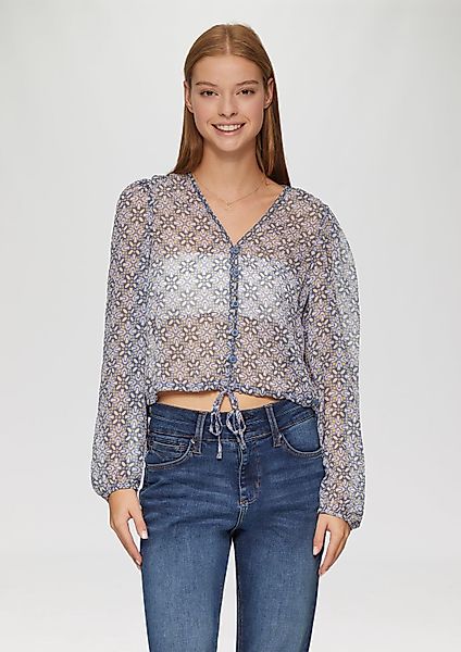 QS Langarmbluse Bluse (1-tlg) günstig online kaufen