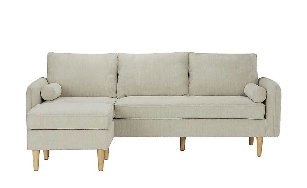 Sofa mit Hocker  Quinn ¦ grau ¦ Maße (cm): B: 210 H: 83 T: 147.0 Polstermöb günstig online kaufen