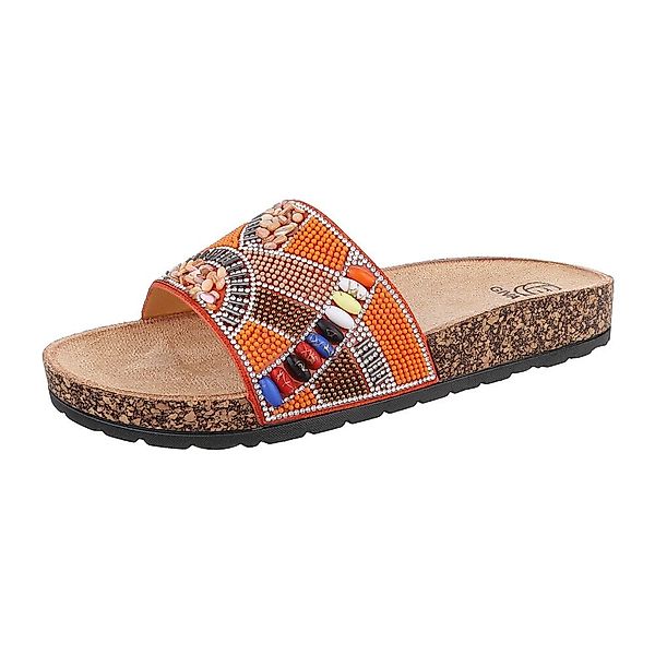 Ital-Design Damen Mules Freizeit Pantolette (86706227) günstig online kaufen