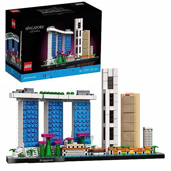 LEGO® LEGO Architecture Singapur, Konstruktionsspielzeug Spielbausteine günstig online kaufen