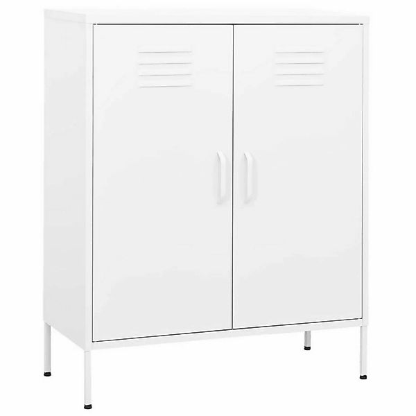 Lagerschrank Weiß 80x35x101,5 Cm Stahl günstig online kaufen