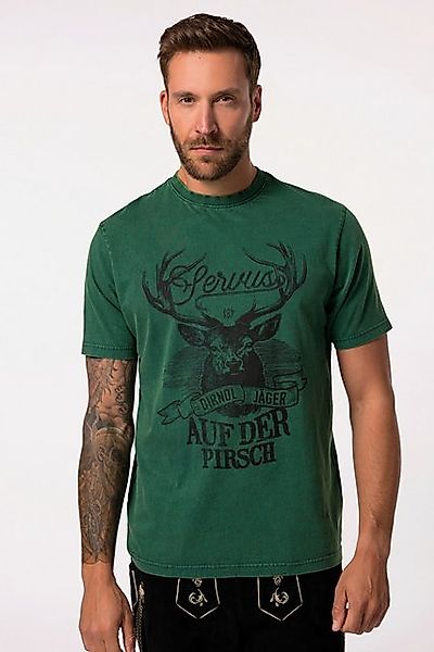 JP1880 T-Shirt T-Shirt Tracht Halbarm Trachten-Print Vintage-Look günstig online kaufen
