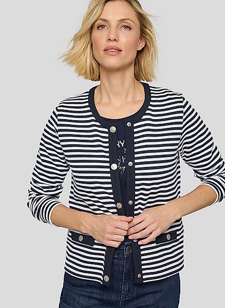 Rabe Blouson mit Streifen Muster günstig online kaufen