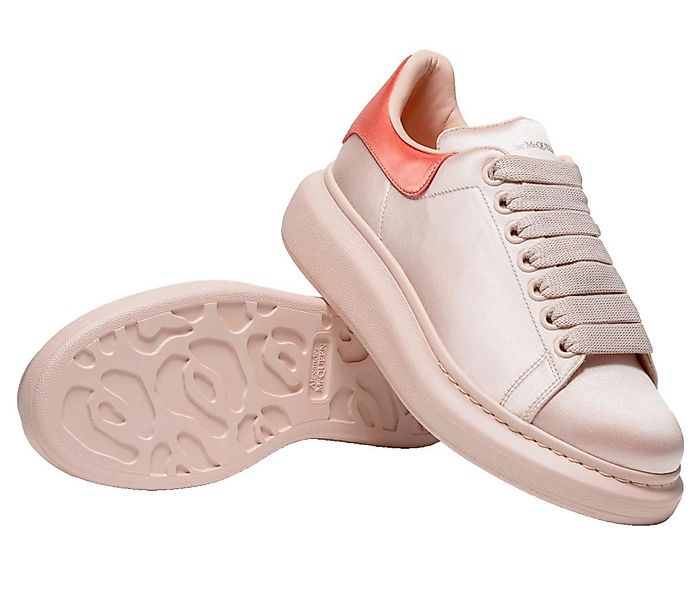 ALEXANDER MCQUEEN Oversized Seide Satin Sneaker günstig online kaufen