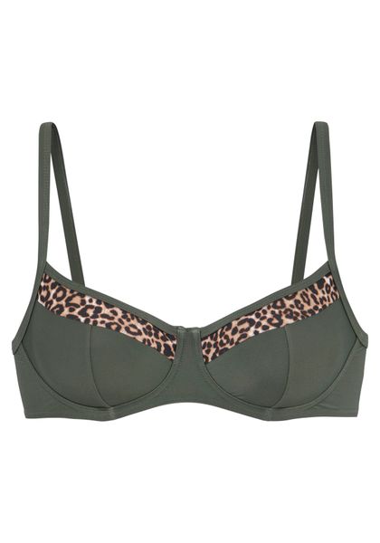 LASCANA Bügel-Bikini-Top Adelin, mit bedruckten Einsätzen günstig online kaufen