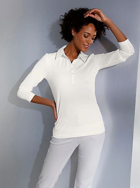 CREATION L PREMIUM Poloshirt "Pima-Baumwoll-Poloshirt", (1 tlg.) günstig online kaufen