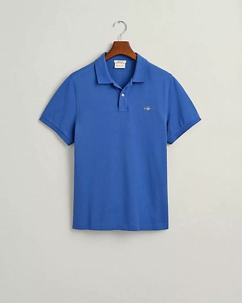 Gant T-Shirt REG SHIELD SS PIQUE POLO, RICH BLUE günstig online kaufen