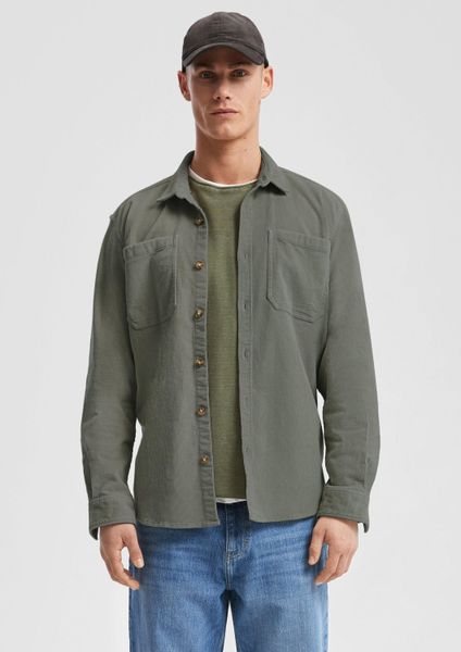 QS Hemdjacke Hemd Overshirt aus Cord günstig online kaufen
