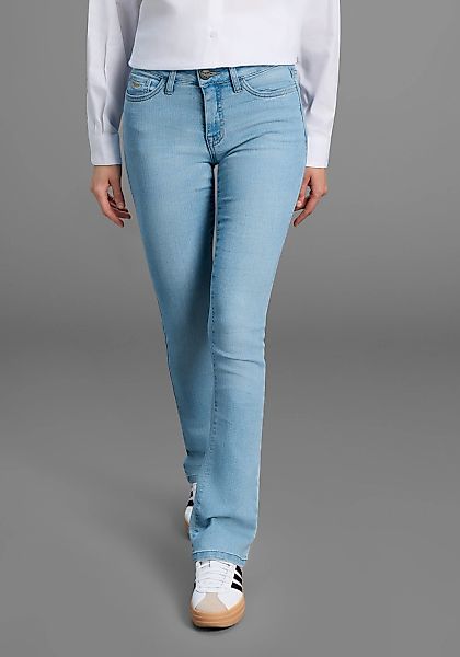 Arizona Bootcut-Jeans "Baby-Boot" Bootcut-Stil, figurbetonte Passform, mit günstig online kaufen