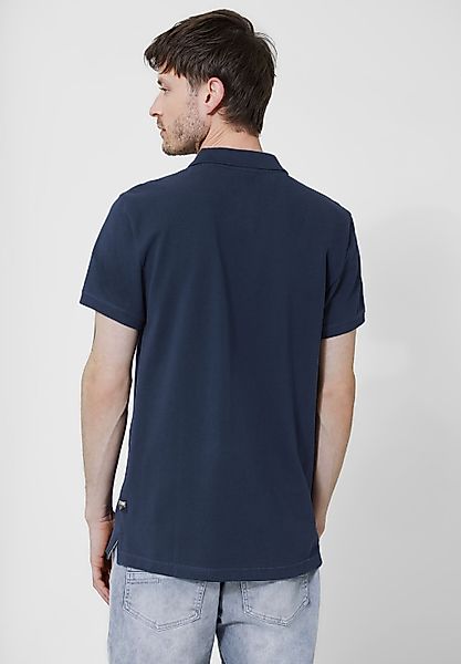 STREET ONE MEN Poloshirt, in Unifarbe günstig online kaufen