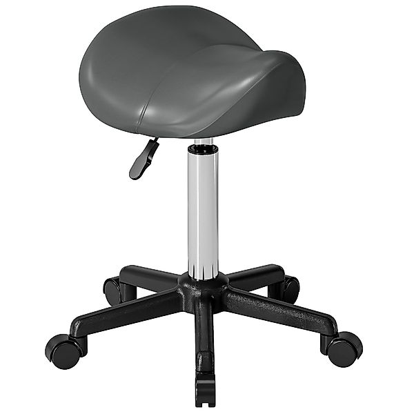 HOMCOM Rollhocker, Massagehocker mit Höhenverstellung 45-57 cm und ergonomi günstig online kaufen