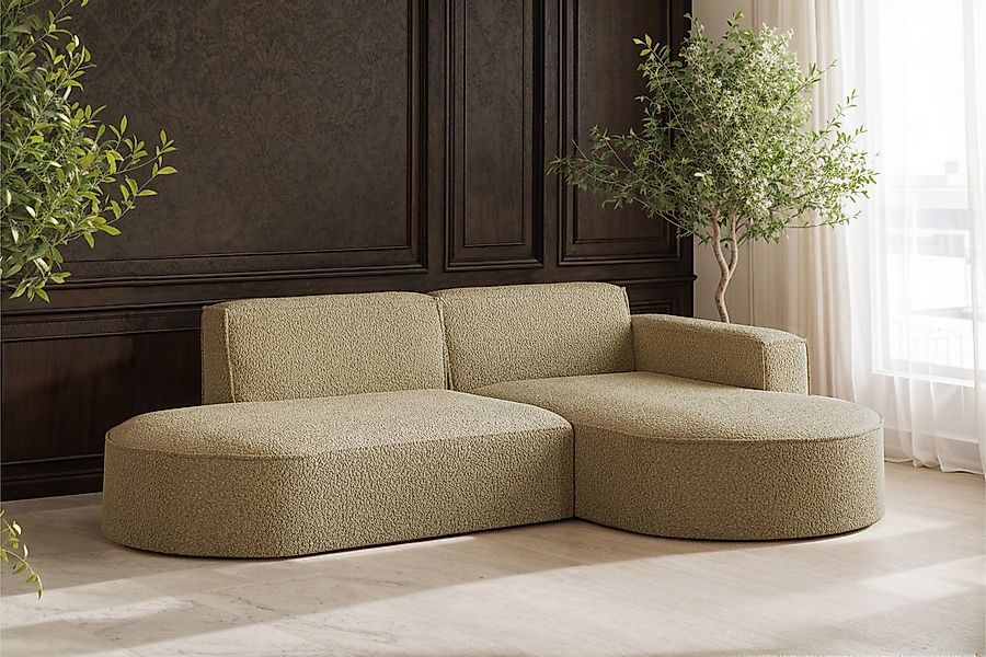Kaiser Möbel Ecksofa Designer MODENA STUDIO L stoff Poso, Verita, Quelle, S günstig online kaufen