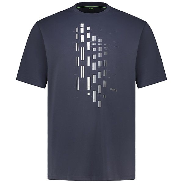 BOSS T-Shirt mit Stretch Farbe dunkelblau Größe: 5XL günstig online kaufen