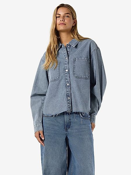 Noisy may Jeansbluse NMALVA L/S DENIM SH SHCKET AZ452LB günstig online kaufen