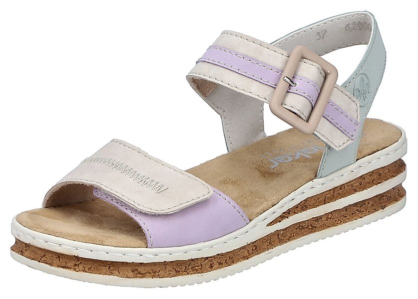 Rieker Keilsandalette Sommerschuh, Urlaubschuh, Sandale mit günstig online kaufen