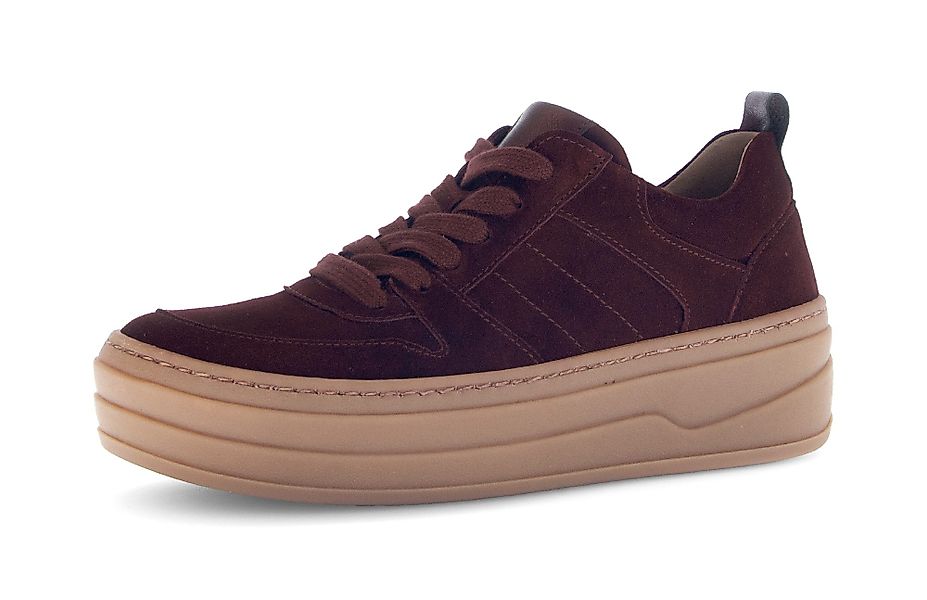 Gabor Plateausneaker, Freizeitschuh, Halbschuh, Schnürschuh mit günstig online kaufen