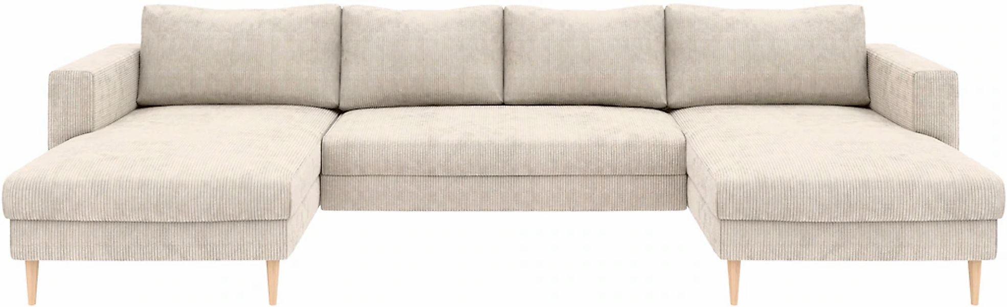 TRENDMANUFAKTUR Wohnlandschaft "Amazing, wahlw. mit Schlaffunktion & Bettka günstig online kaufen