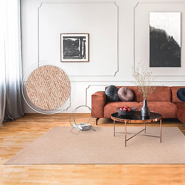 Paco Home Teppich »Barcelona 610«, rechteckig, 8 mm Höhe, Kurzflor, meliert günstig online kaufen