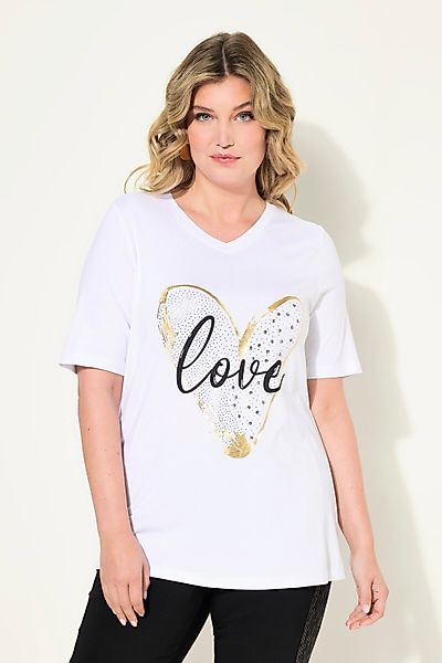 MIAMODA T-Shirt T-Shirt A-Linie LOVE Herz günstig online kaufen