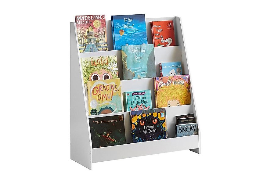 SoBuy Bücherregal KMB32, Spielzeug Aufbewahrung Büchergestell Hängefächerre günstig online kaufen