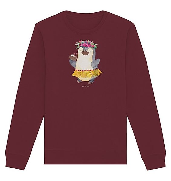 Mr. & Mrs. Panda Longpullover Pinguin Kokosnuss Größe S - Burgundy - Gesche günstig online kaufen