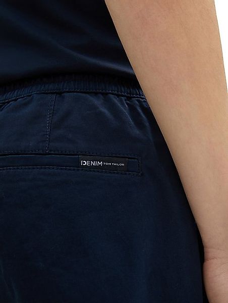 TOM TAILOR Denim Chinohose mit Gummizug am Bein und Bindeband günstig online kaufen