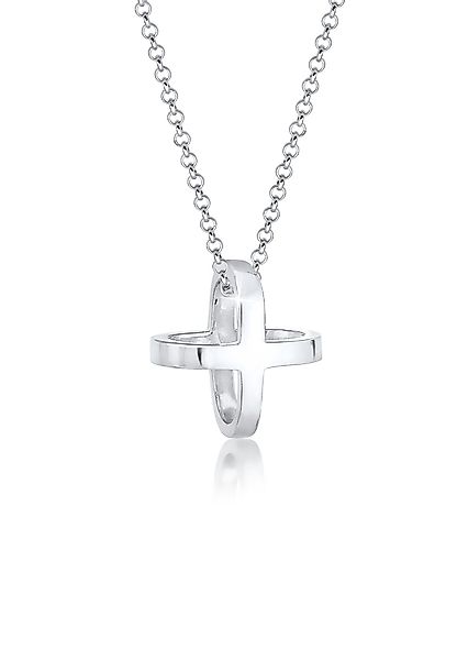 Elli Kette mit Anhänger Kreuz 925 günstig online kaufen
