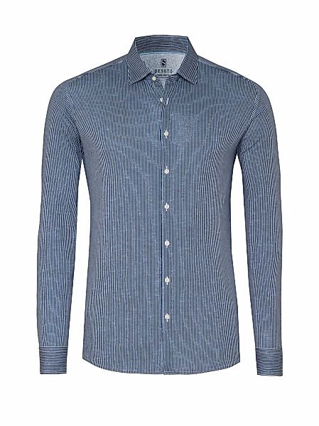 DESOTO Langarmhemd "Casual Kent 1/1" Jerseyhemd, Kentkragen, Slim Fit günstig online kaufen
