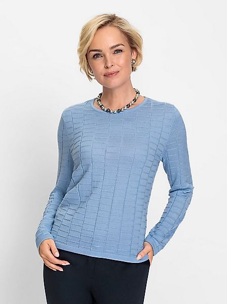Witt Strickpullover Pullover Langarm Struktur günstig online kaufen
