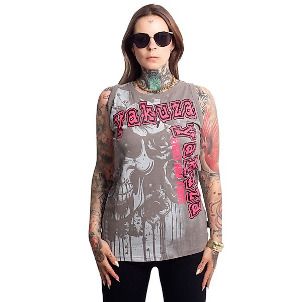 YAKUZA Rundhalsshirt Death Bloom günstig online kaufen