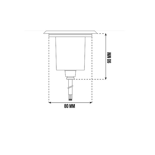 GTV LED Gartenleuchte LED Einbau Bodenleuchte günstig online kaufen