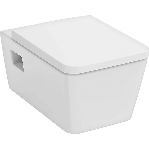 Hansgrohe Wand-WC-Set EluPura Original Q Toilette spülrandlos mit SoftClose günstig online kaufen