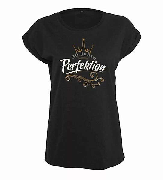 Baddery Print-Shirt Geburtstagsgeschenk für Frauen : 30 Jahre Perfektion - günstig online kaufen