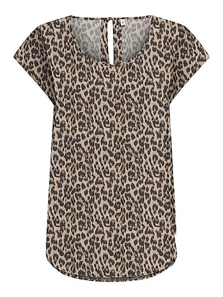 ONLY Shirtbluse ONLNOVA LIFE S/S TOP AOP PTM Viskose, regular fit, Rundhals günstig online kaufen