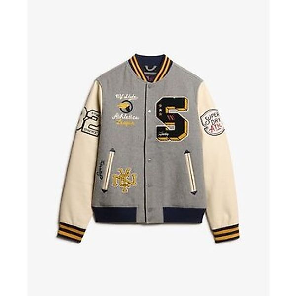 Superdry  Herren-Jacke Bomber à écussons  College günstig online kaufen