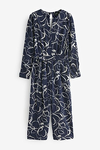 Next Jumpsuit Langärmeliger Overall mit Gürtel günstig online kaufen