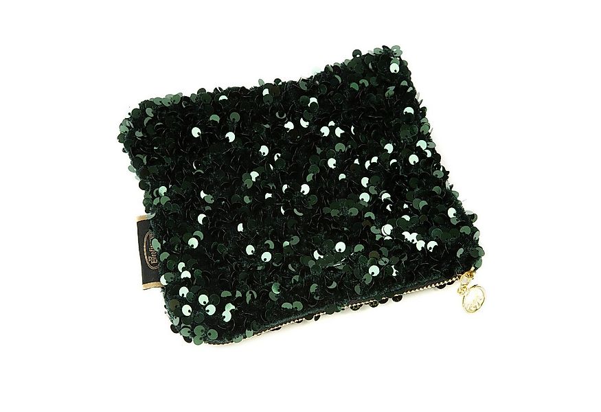 Eurofirany Kosmetiktasche Kompakte Kosmetiktasche 15x14 cm – grün, mit Pail günstig online kaufen