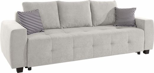 COLLECTION AB Schlafsofa "Bella, B: 241 cm, Liegefl. 142x194 cm" mit Bettfu günstig online kaufen