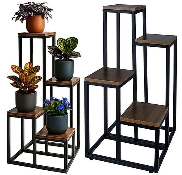 Ruhhy Standregal Dekoregal Blumenständer Standregal, Spar-Set 1-tlg., trägt günstig online kaufen