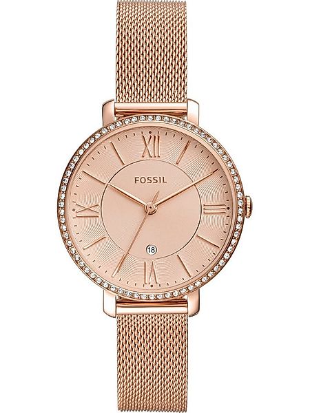 Fossil Quarzuhr Fossil Damen-Uhren Analog Quarz günstig online kaufen