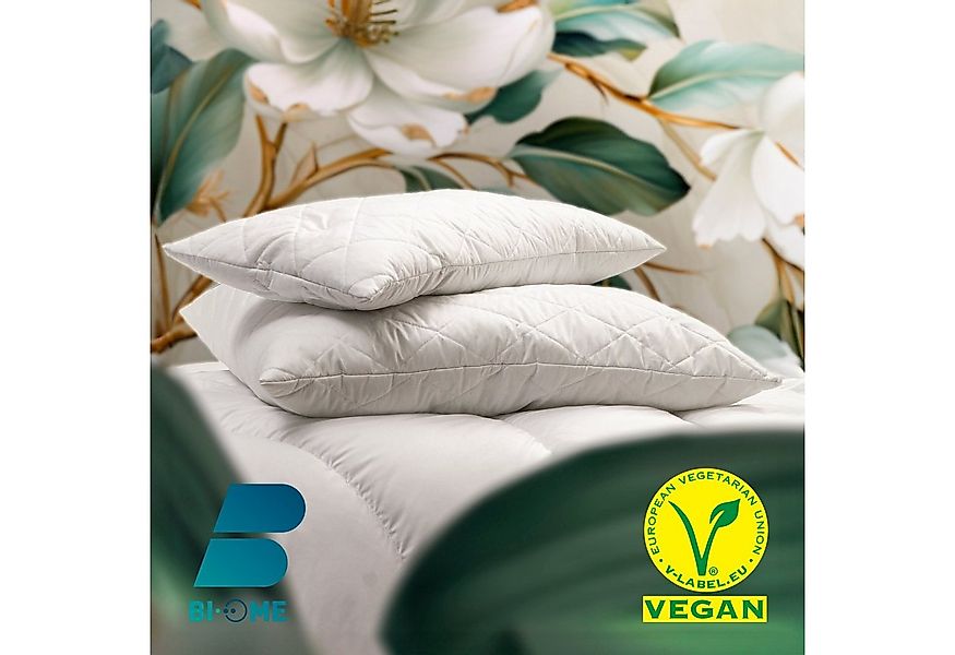 John Cotton Microfaserkissen Anna, Kopfkissen vegan, 40x80, 80x80, tierfreu günstig online kaufen
