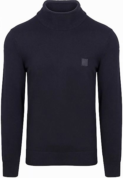 BOSS Rollkragenpullover Akiro Navy - Größe M günstig online kaufen