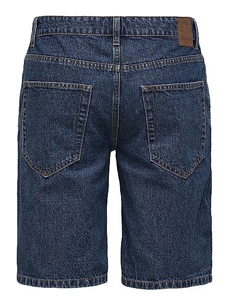 ONLY & SONS Stoffhose ONLY & SONS Avi Herren kurze Hose gerade Jeans-Shorts günstig online kaufen