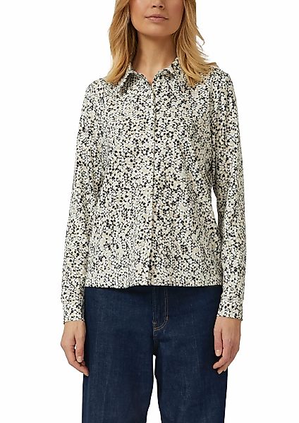 s.Oliver Langarmbluse mit Allover-Druck günstig online kaufen