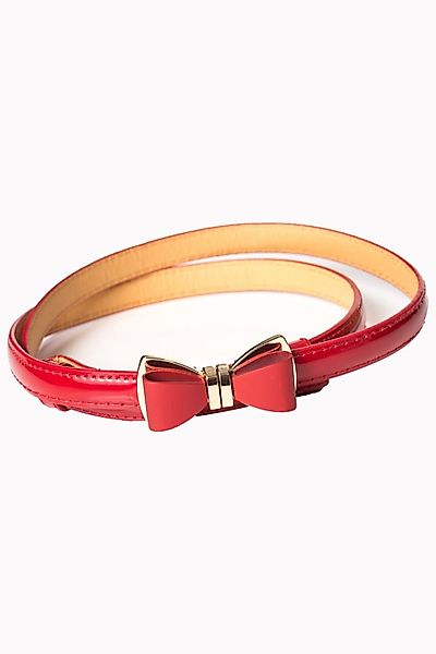 Banned Taillengürtel Ocean Avenue Rot Vintage günstig online kaufen