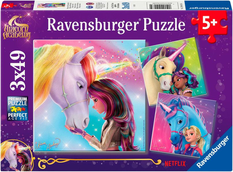 Ravensburger Puzzle Unicorn Academy, Magie und günstig online kaufen